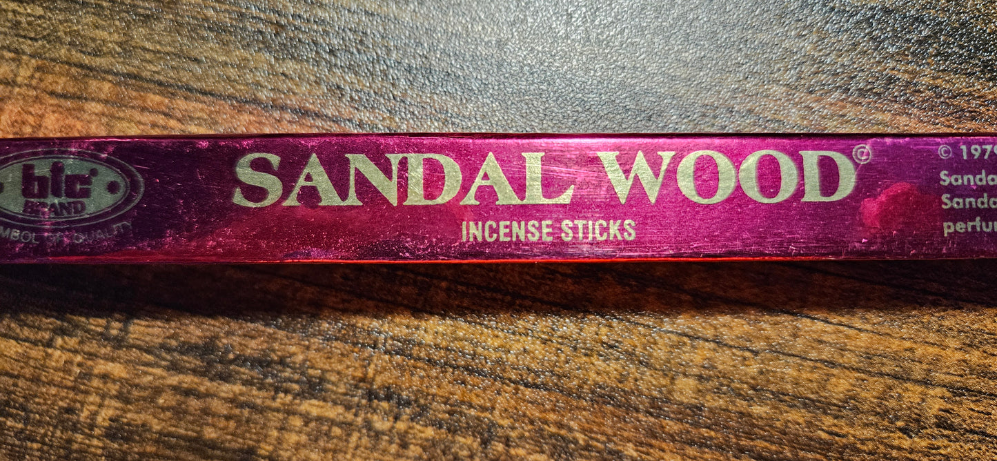 Sandalwood Incense Sticks pack of 8 sticks