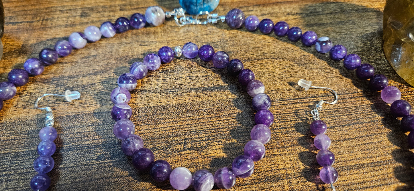 Amethyst Jewelry Set