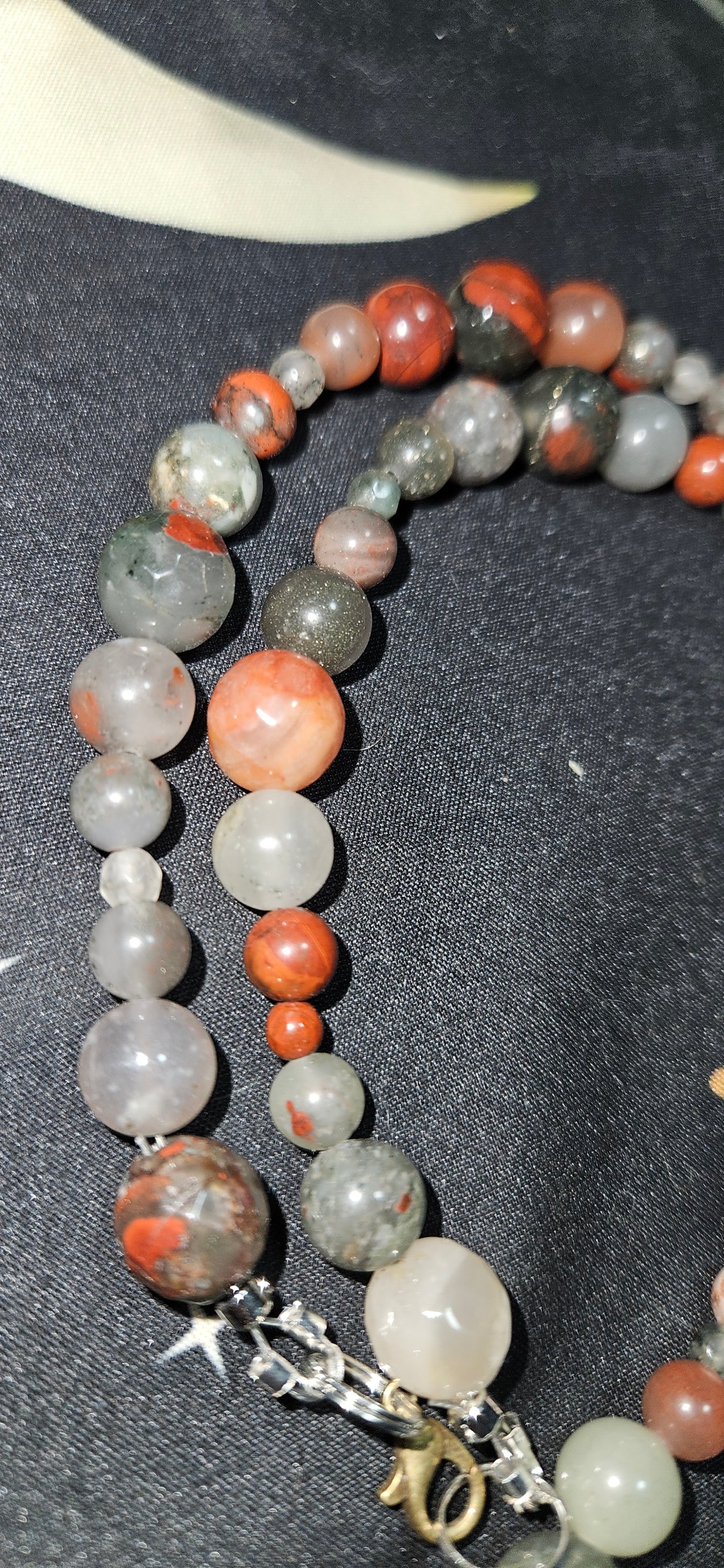 African Bloodstone Necklace