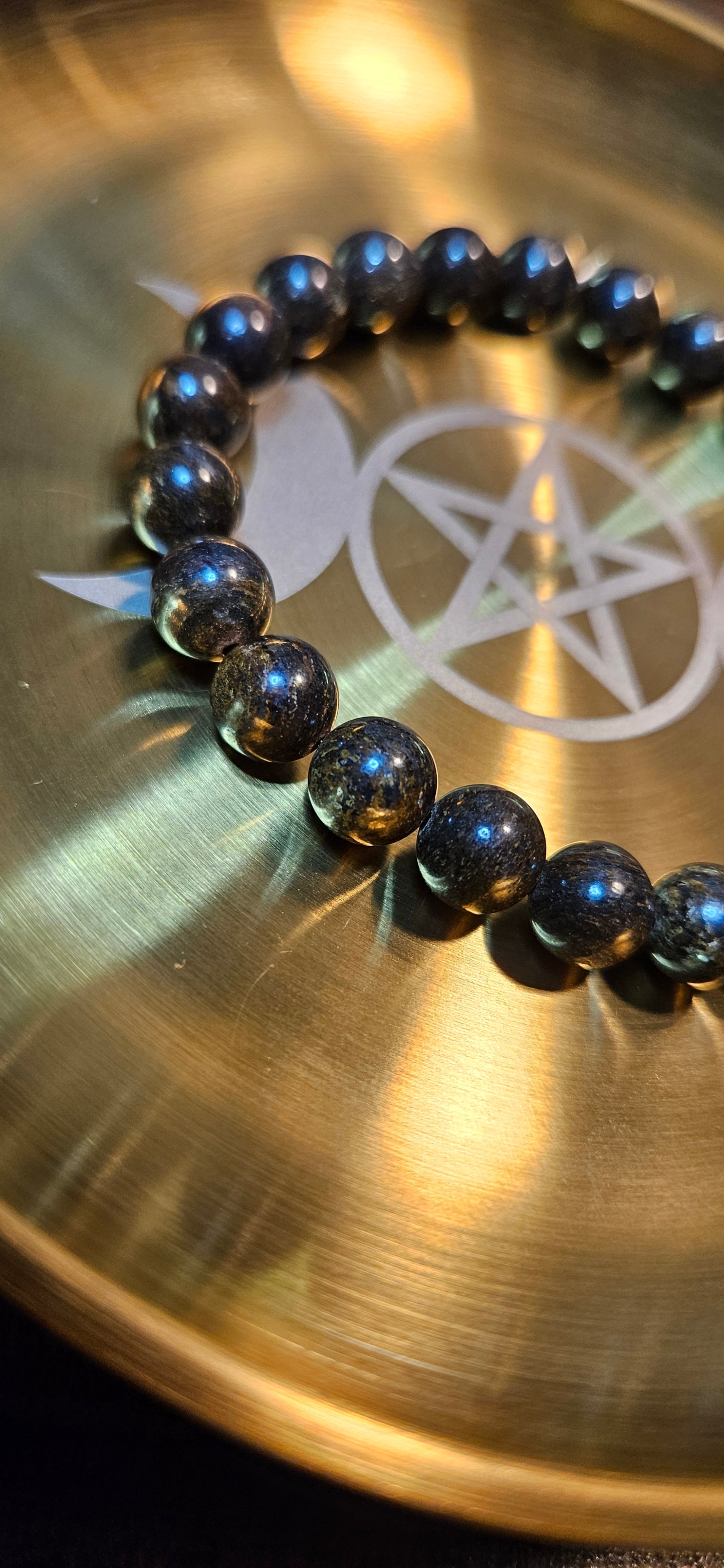 Bronzite Bracelet for Grounding, Confidence & Calm Strength