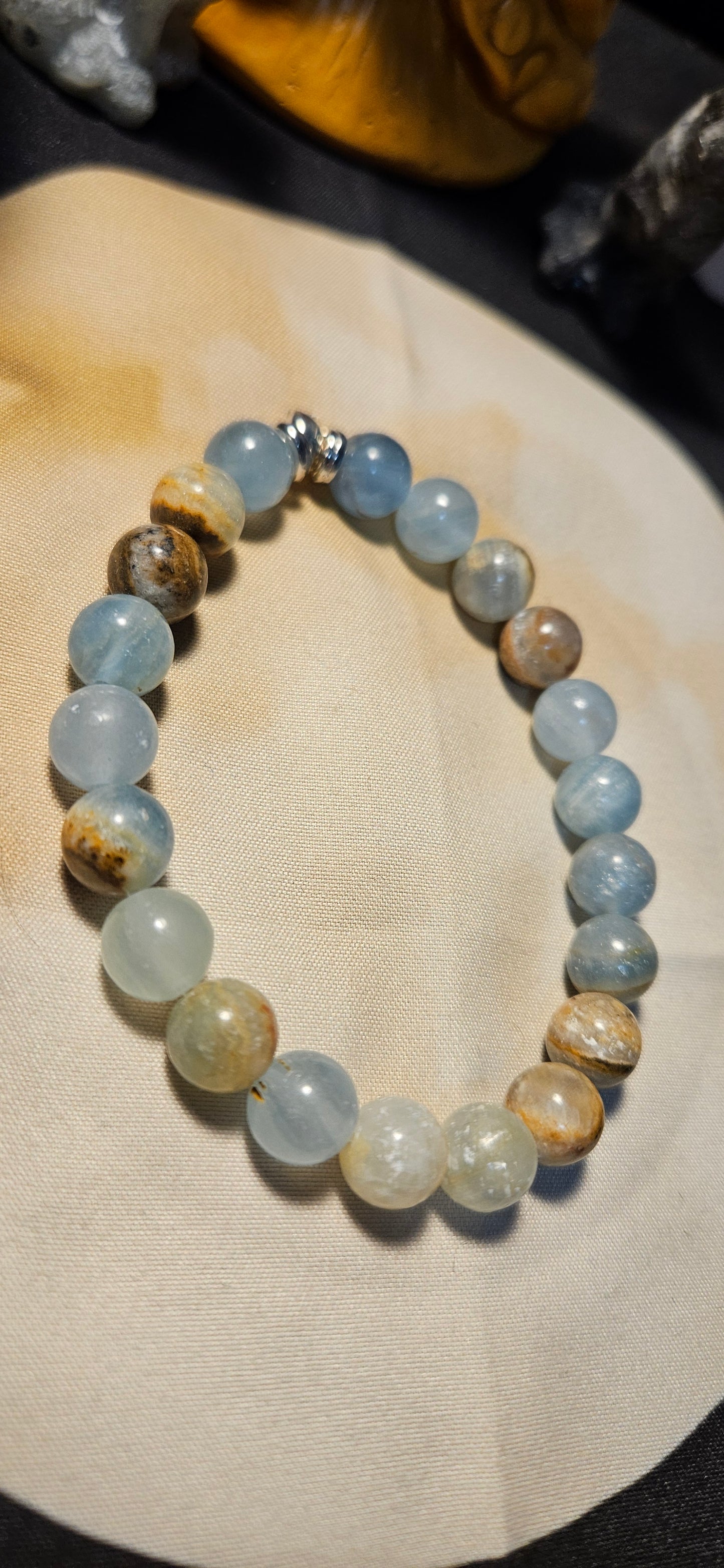 Blue Calcite Bracelet