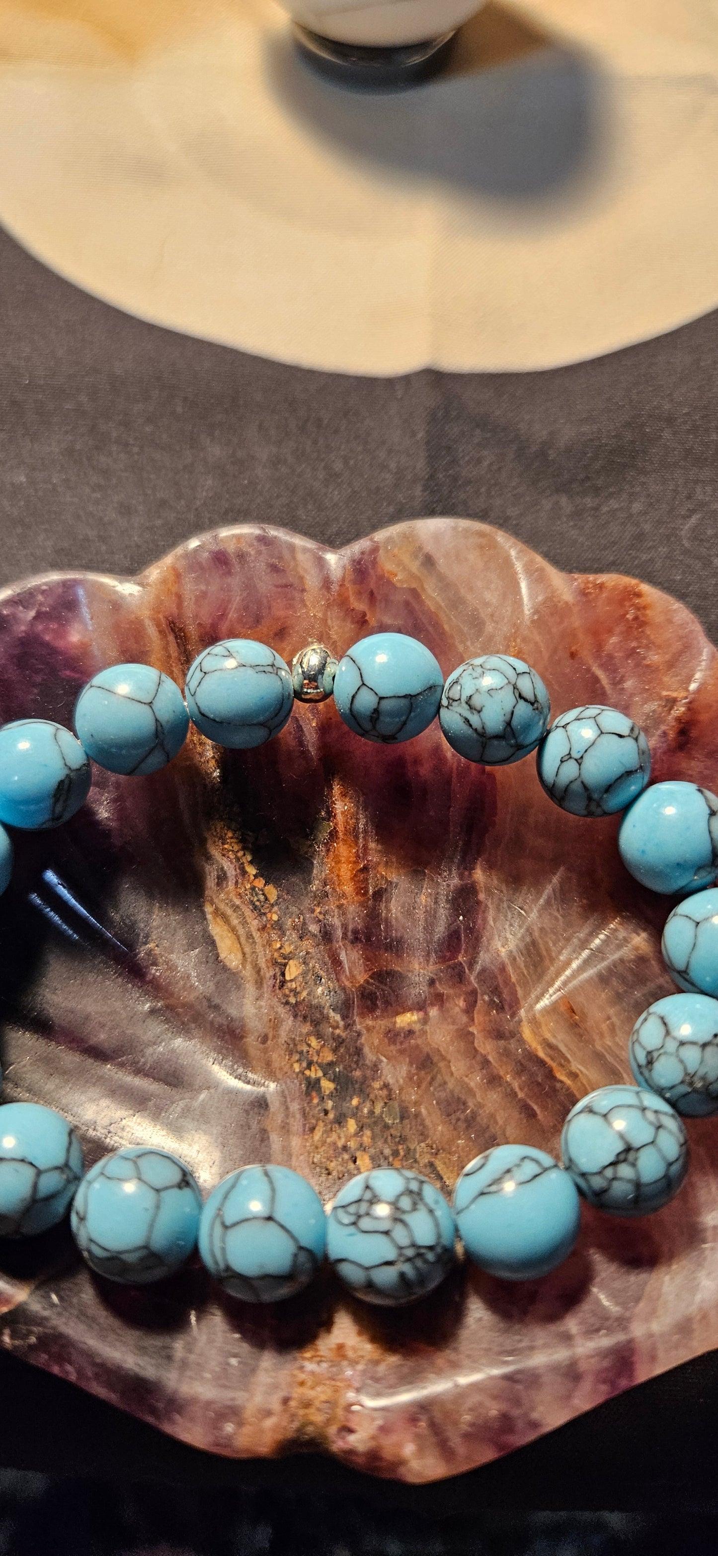 Blue Howlite Bracelet