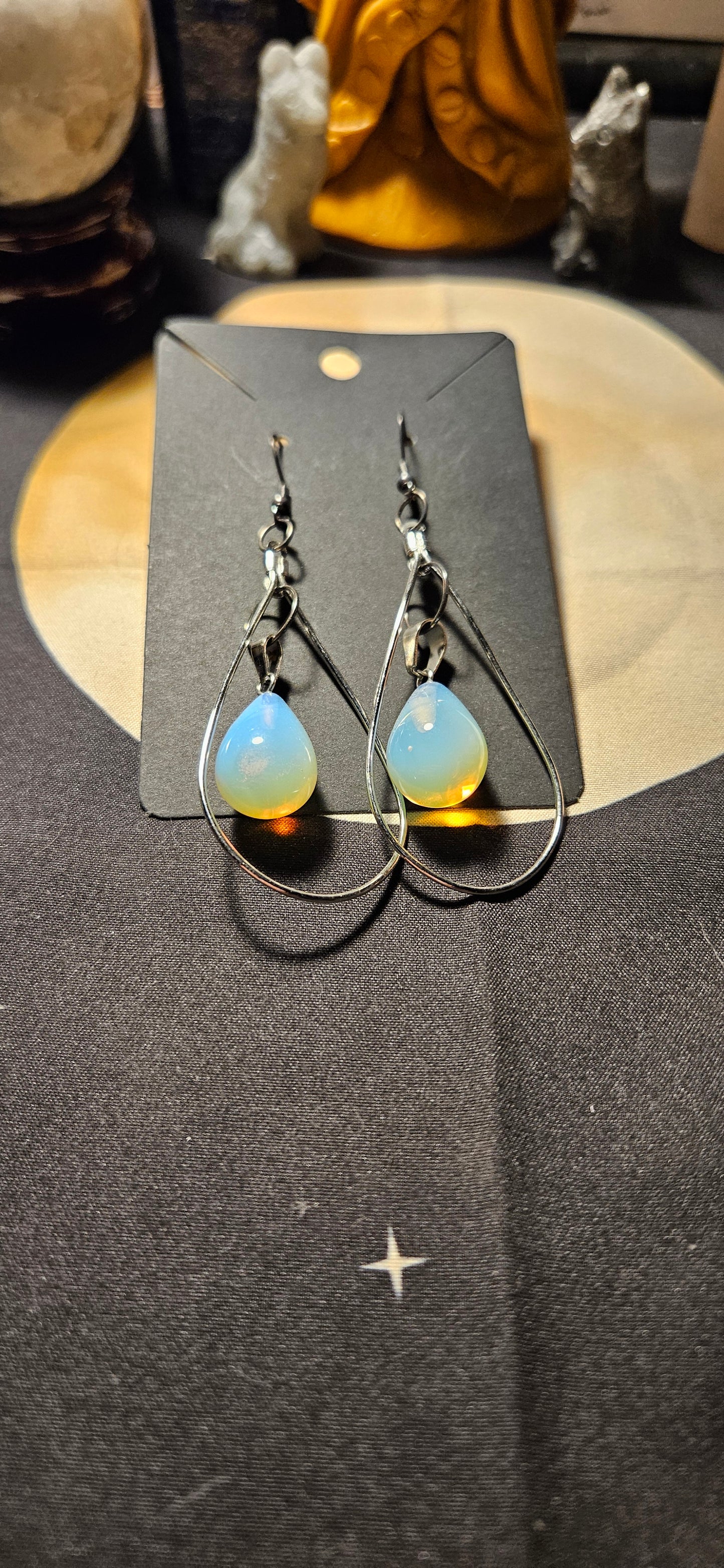 Opalite Teardrop Earrings