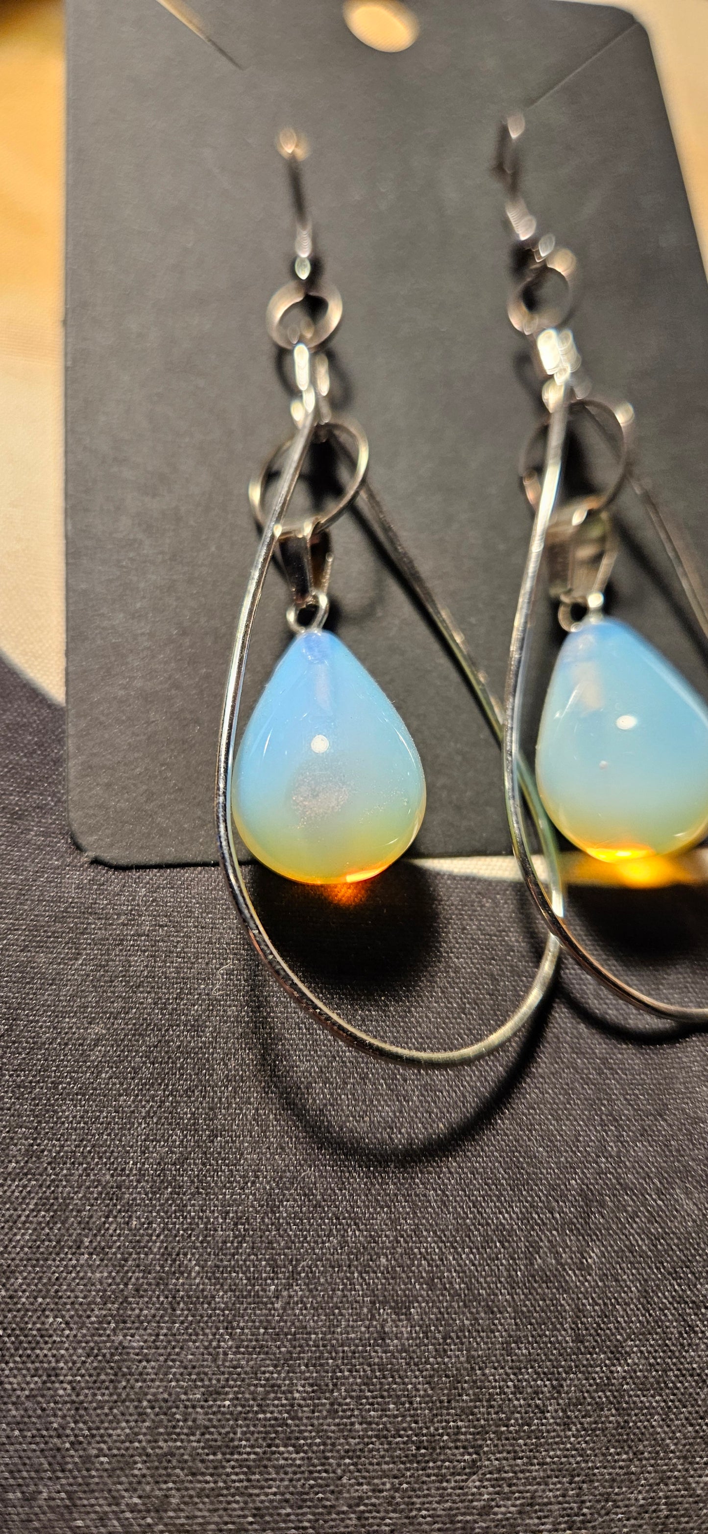 Opalite Teardrop Earrings