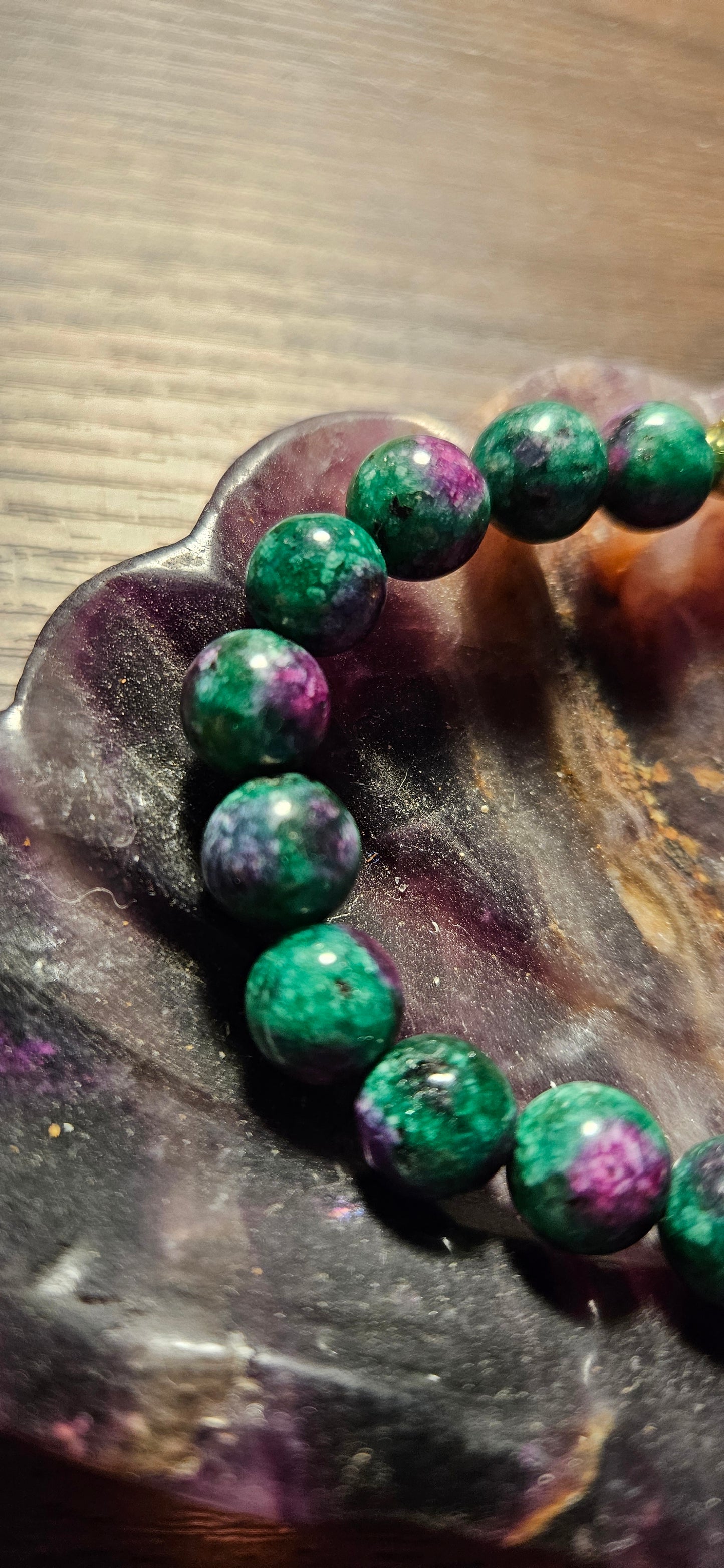 Ruby Zoisite Bracelet