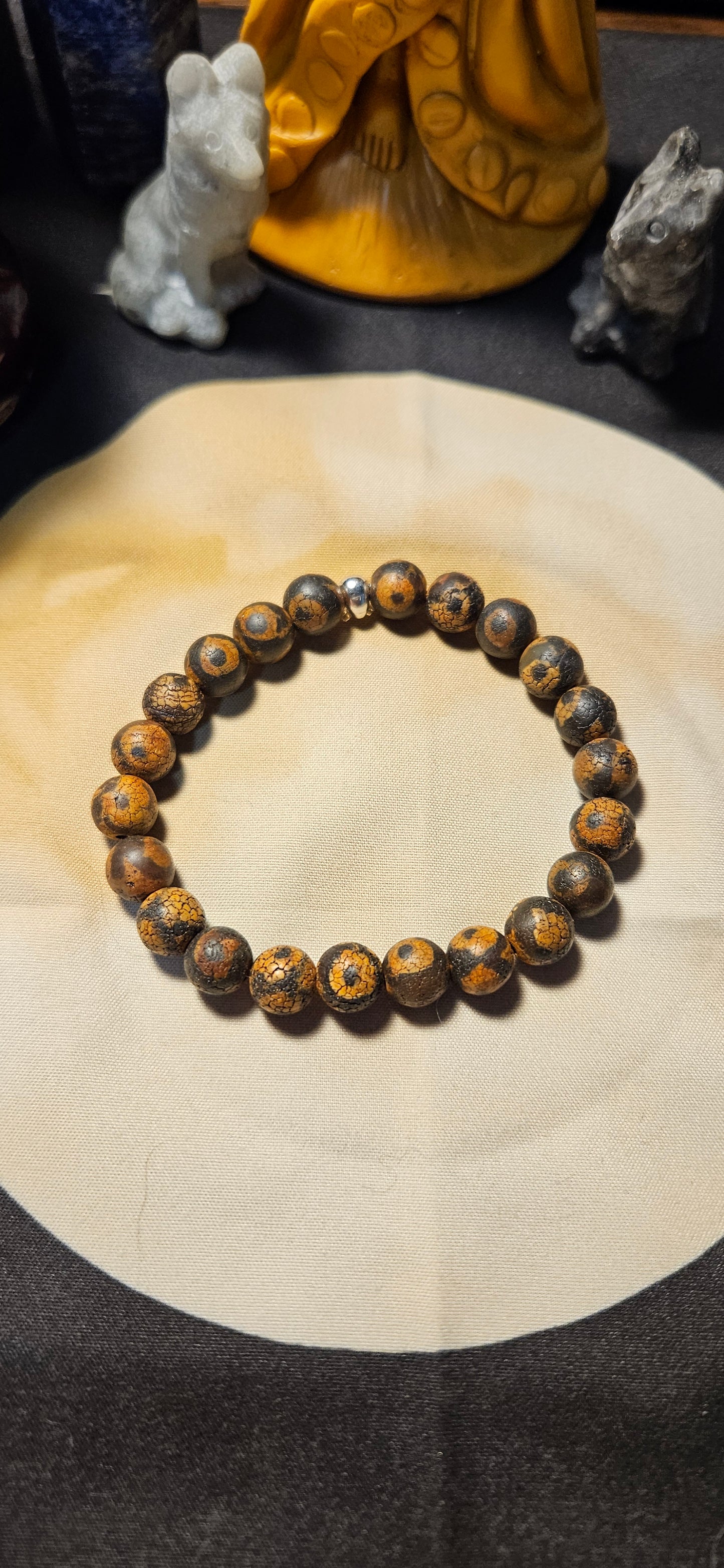 Tibetan Dzi Agate Bracelet