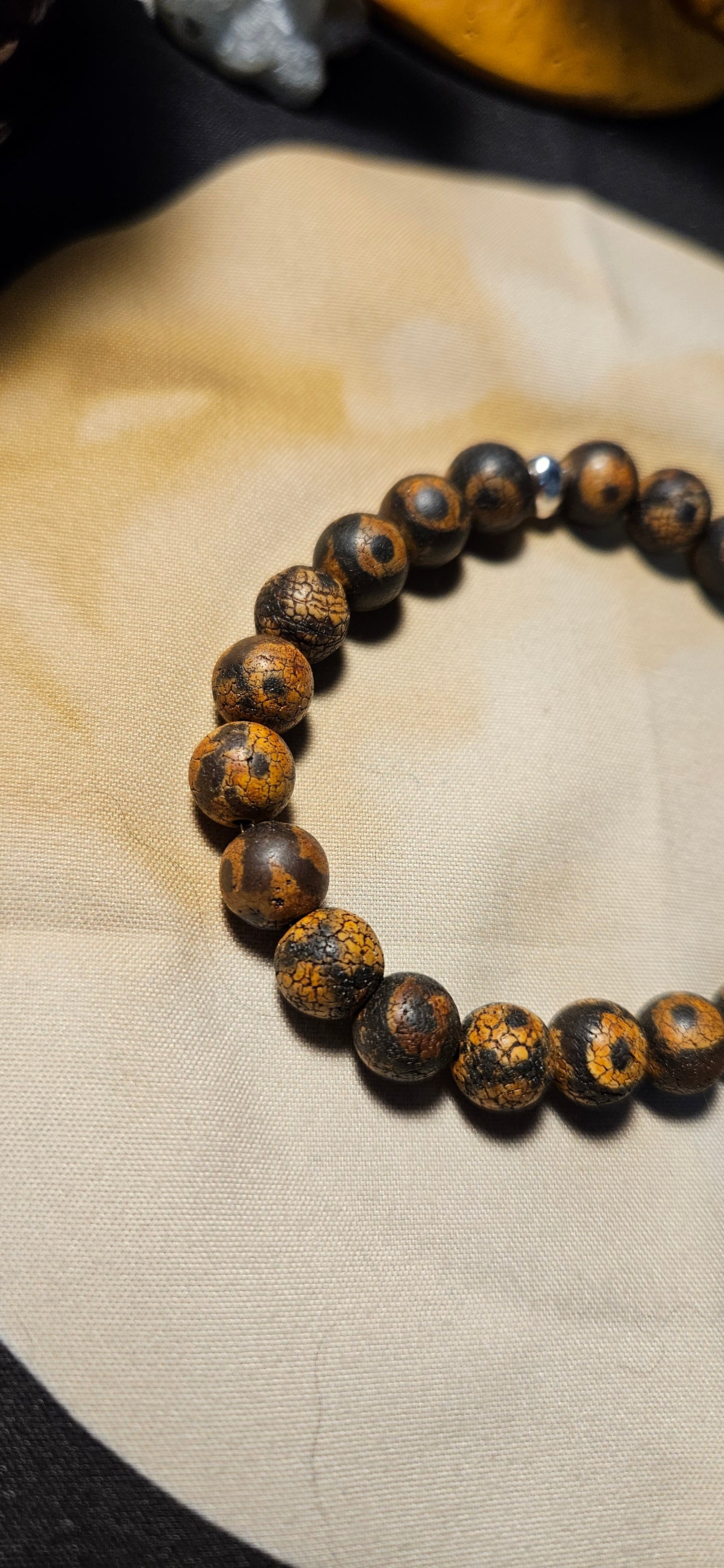 Tibetan Dzi Agate Bracelet