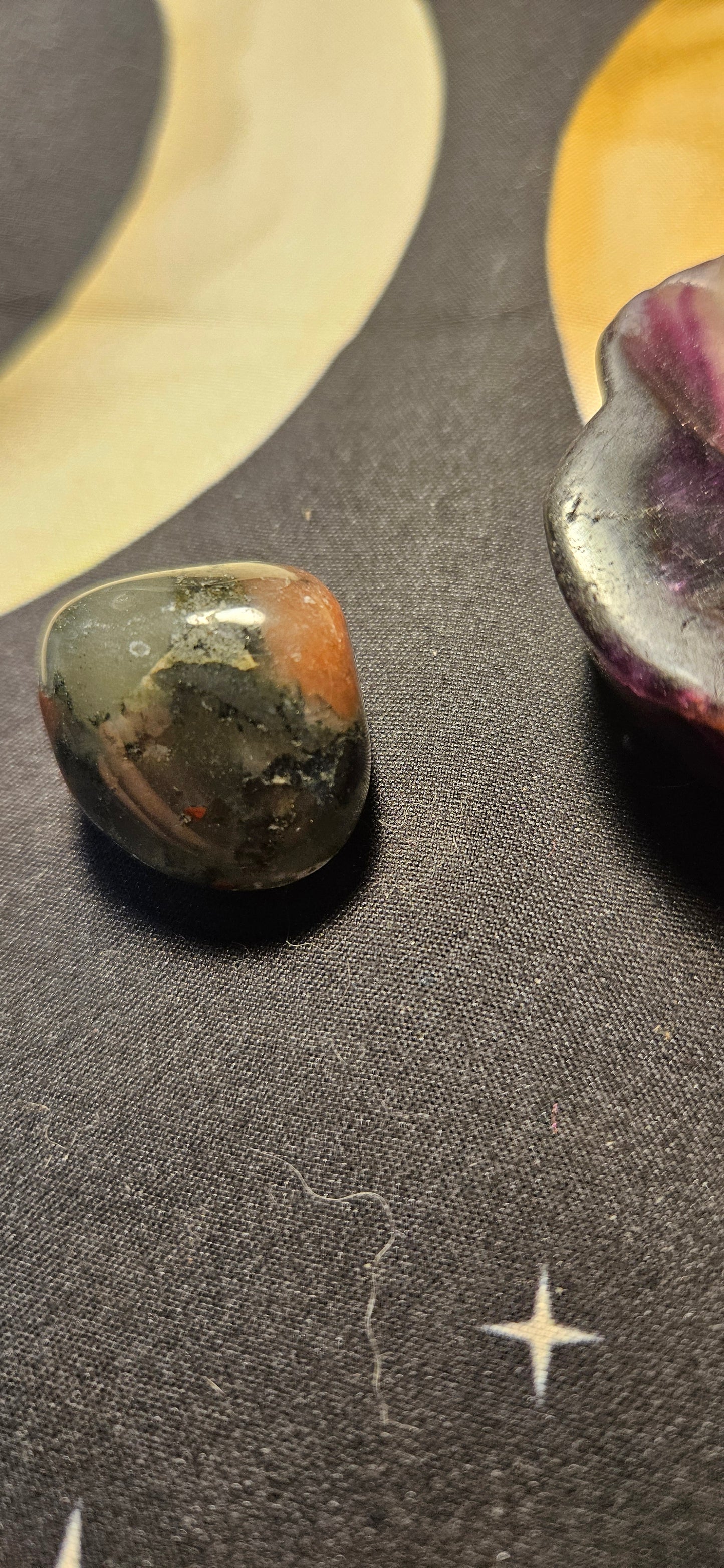 African Bloodstone Tumbled Crystal