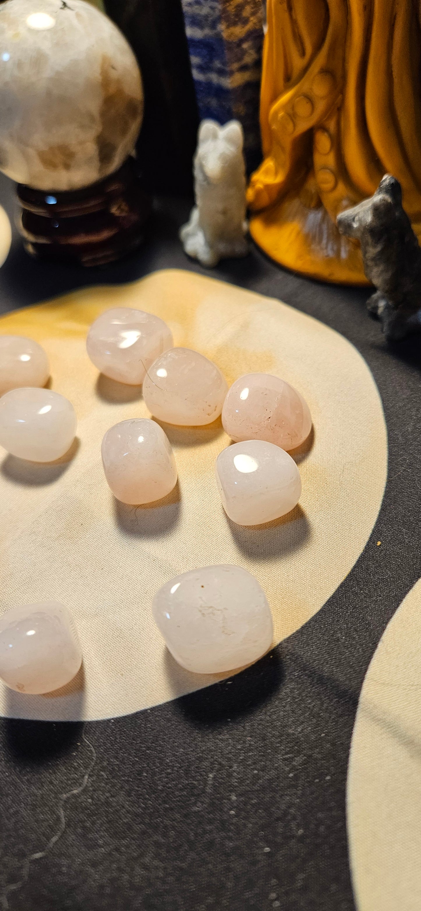 Rose Quartz Tumbled Crystals