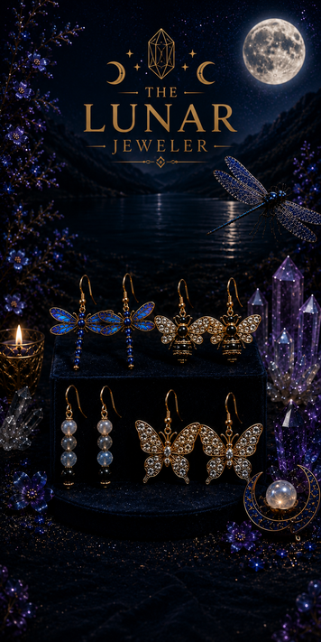 The Lunar Jeweler Earrings Collection