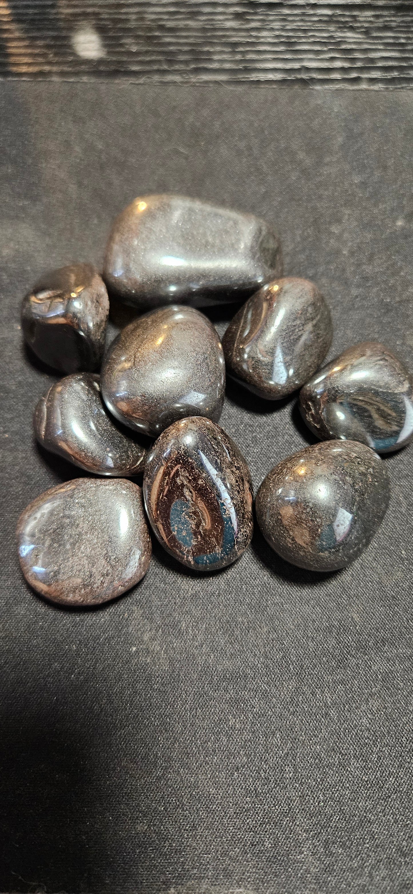 Hematite Tumbled Crystals