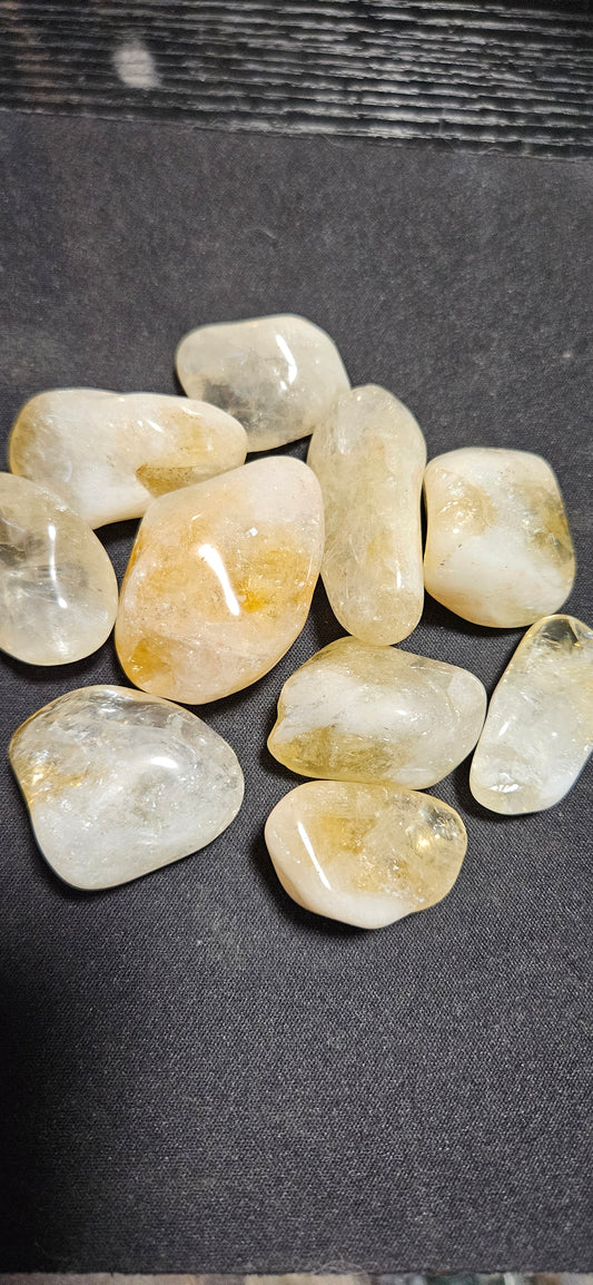 Citrine Tumbled Crystals
