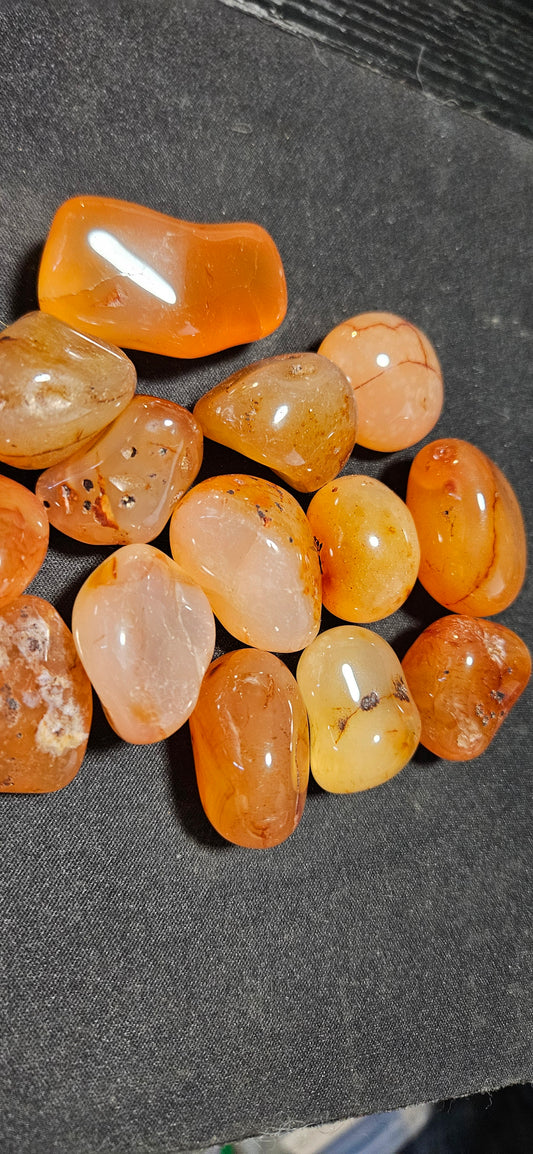 Carnelian Tumbled Crystals