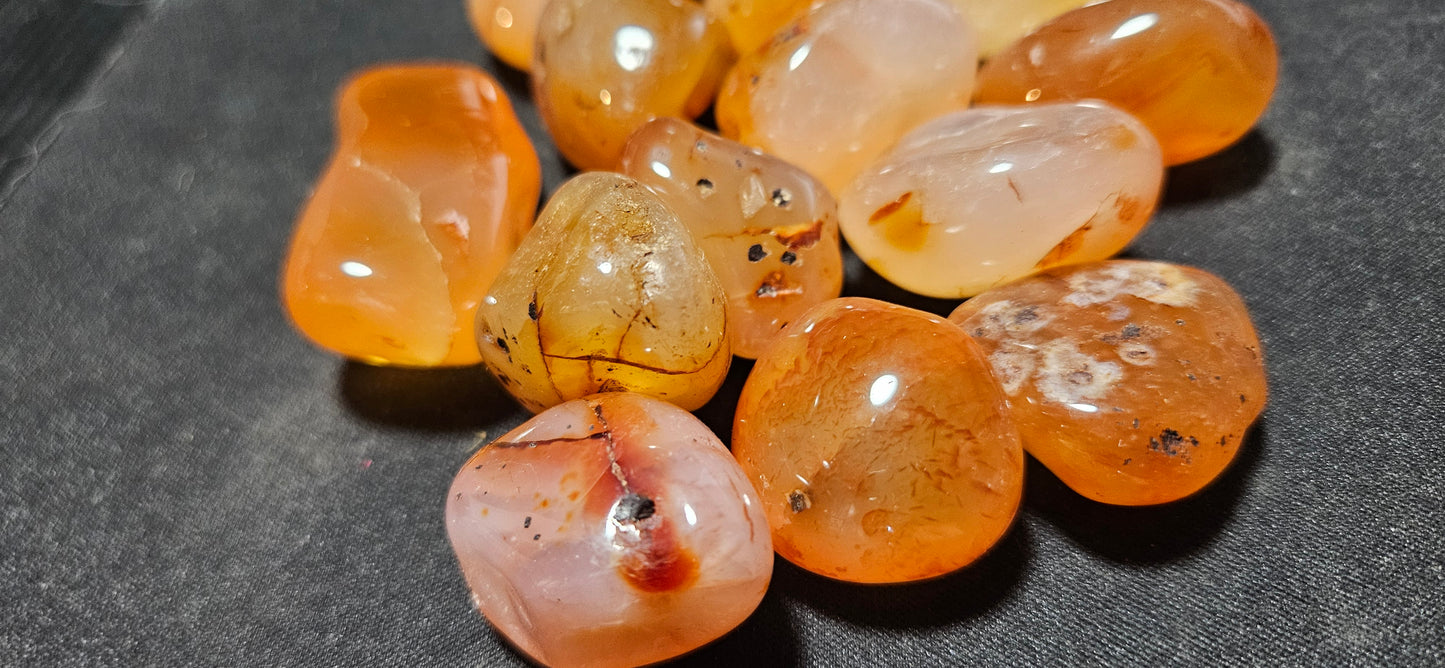 Carnelian Tumbled Crystals