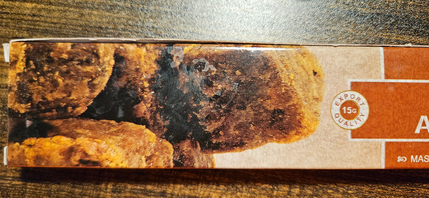 Amber Incense Sticks pack of 12 sticks