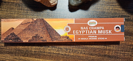 Egyptian Musk Incense pack of 12 sticks