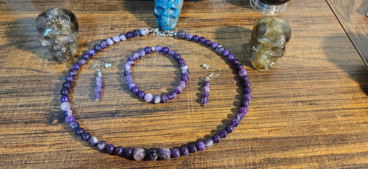 Amethyst Jewelry Set