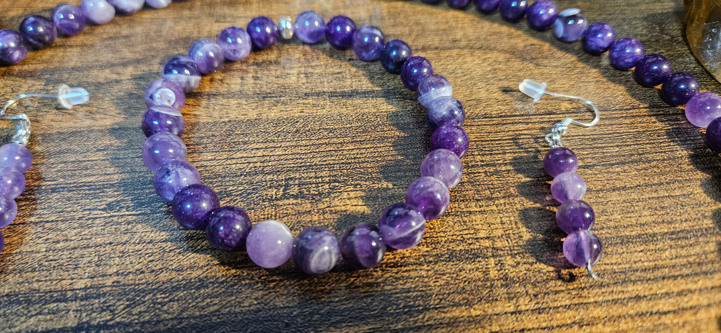 Amethyst Jewelry Set