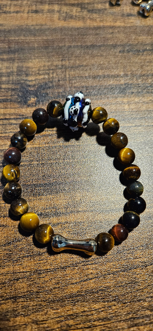 Lunar Paws Bracelet Tiger's Eye#2