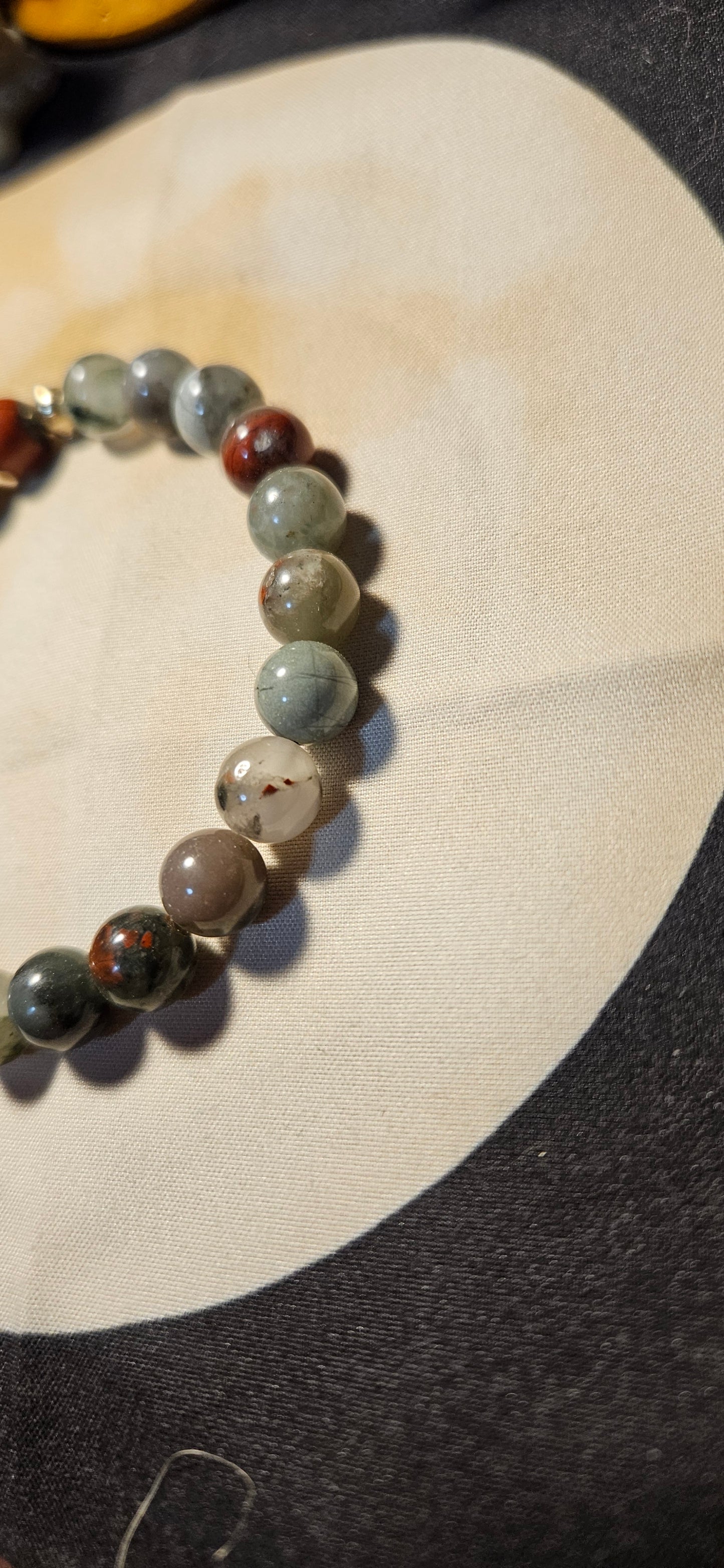 African Bloodstone Bracelet