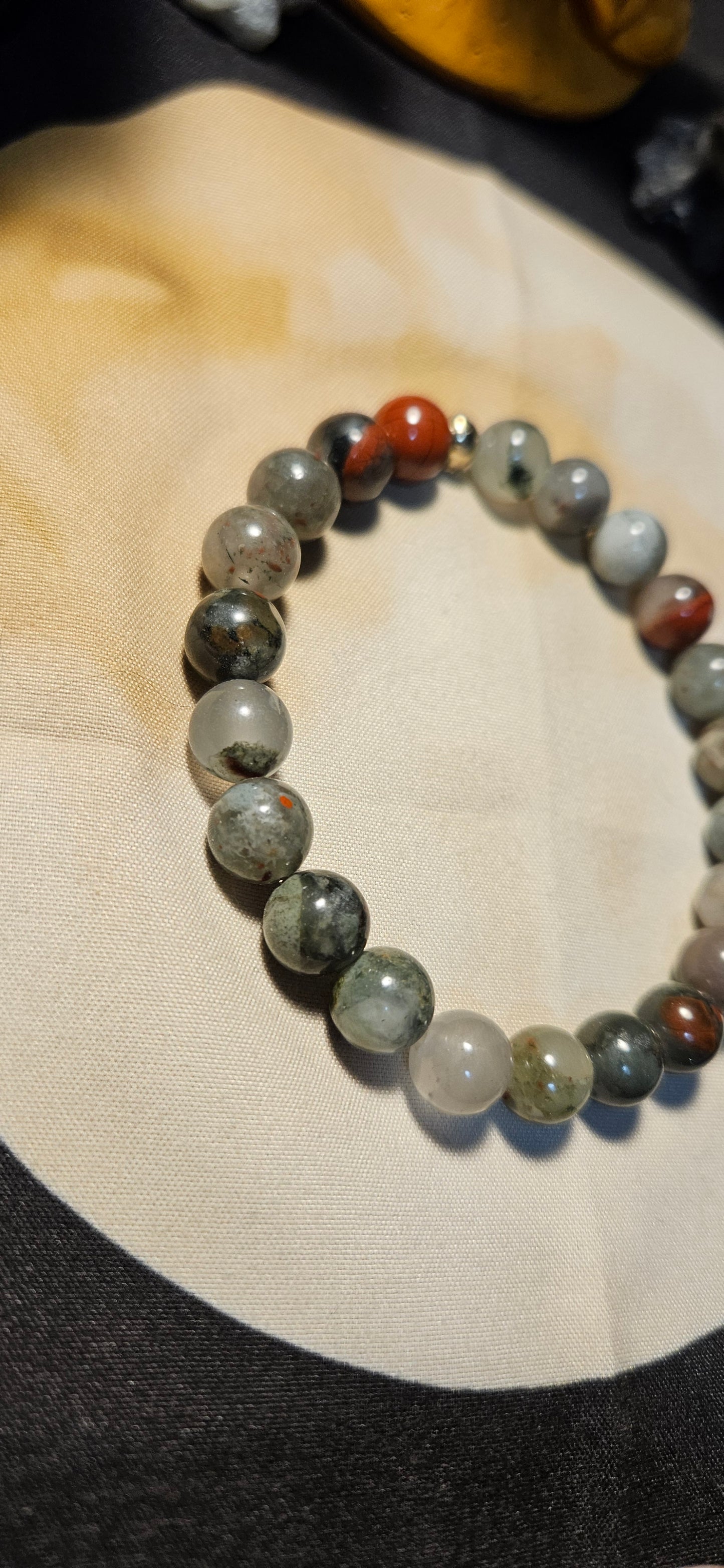 African Bloodstone Bracelet