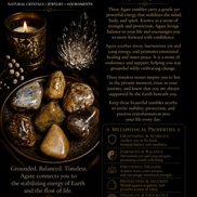 Natural Tumbled Crystals & Stones – Genuine Polished Gemstones