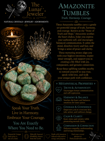Natural Tumbled Crystals & Stones – Genuine Polished Gemstones