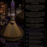 Crystal Broom – Hand-Carved Natural Gemstone Broom