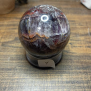 Natural Amethyst Crystal Sphere – Intuition, Calm & Spiritual Protection