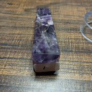Natural Amethyst Crystal Tower – Intuition, Clarity & Spiritual Protection