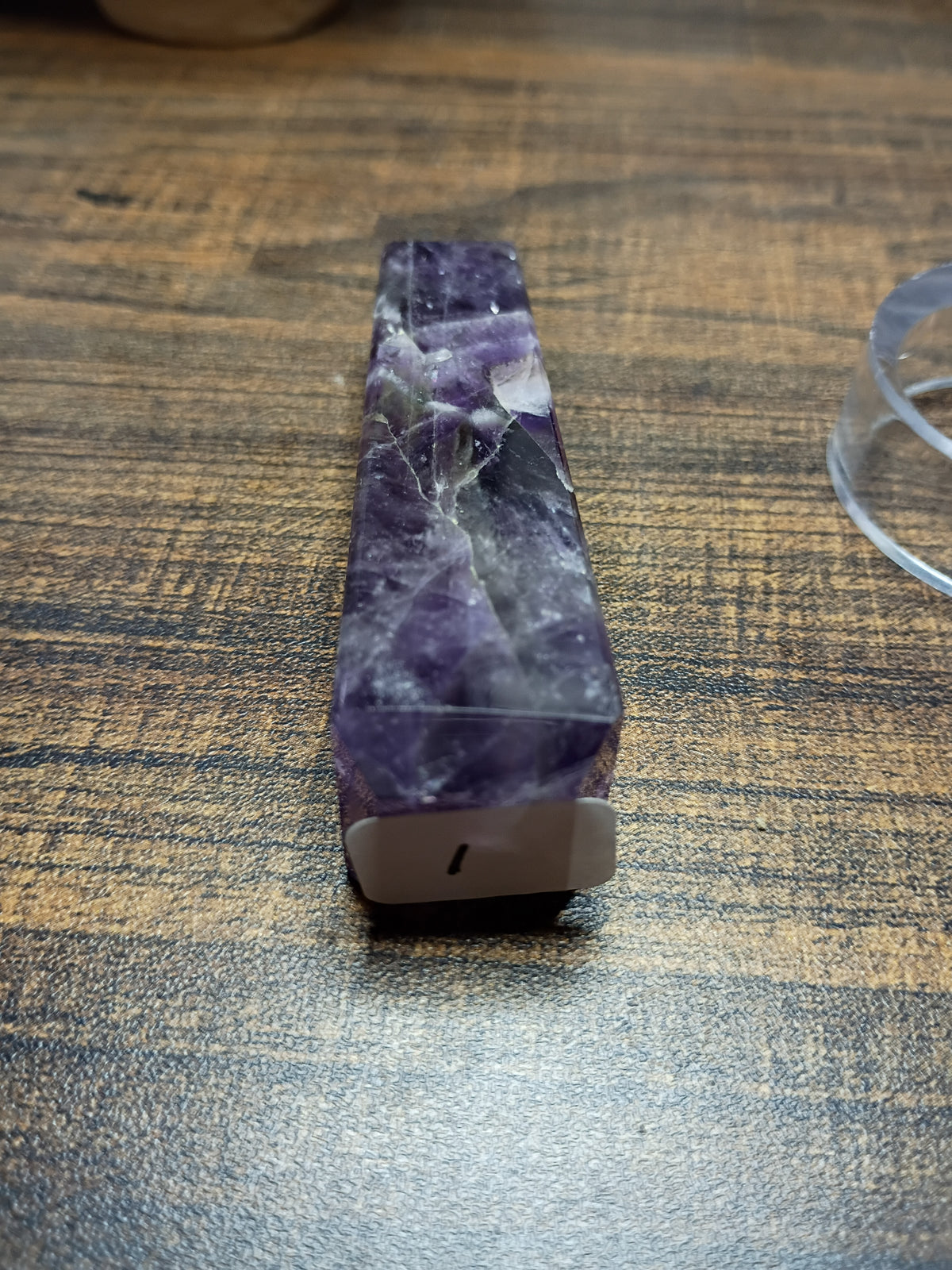 Natural Amethyst Crystal Tower – Intuition, Clarity & Spiritual Protection