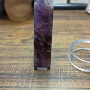 Natural Amethyst Crystal Tower – Intuition, Clarity & Spiritual Protection