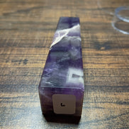 Natural Amethyst Crystal Tower – Intuition, Clarity & Spiritual Protection