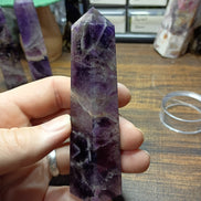 Natural Amethyst Crystal Tower – Intuition, Clarity & Spiritual Protection