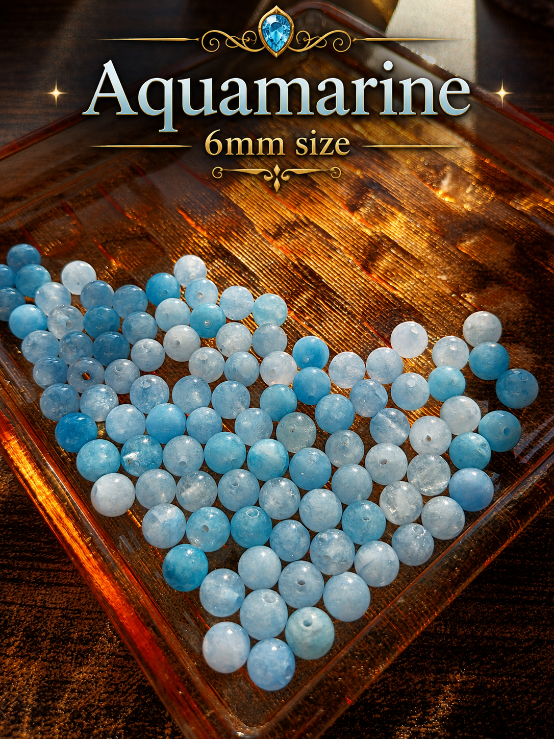 Aquamarine Bracelet – 7.5