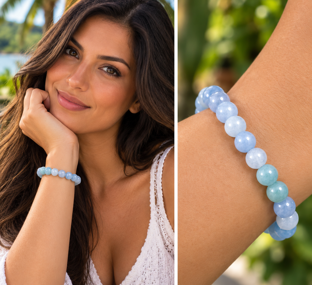 Aquamarine Bracelet – 7.5