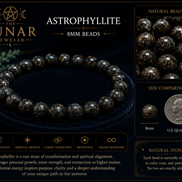 Astrophyllite Bracelet – 7.5