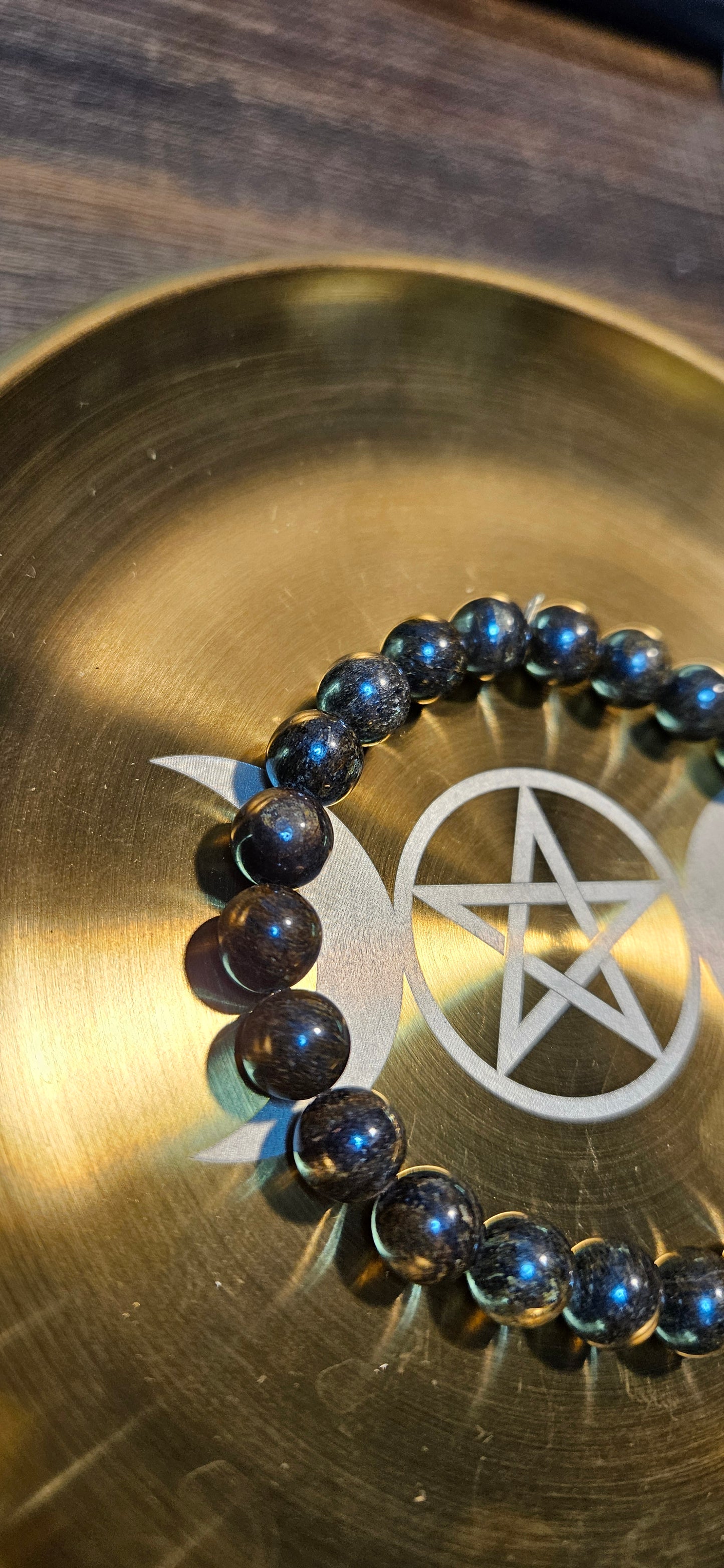 Bronzite Bracelet for Grounding, Confidence & Calm Strength