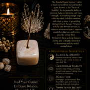 Crystal Incense Holders – Natural Gemstone Incense Burners