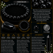 Black Onyx Bracelet – 7.5