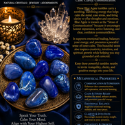 Natural Tumbled Crystals & Stones – Genuine Polished Gemstones