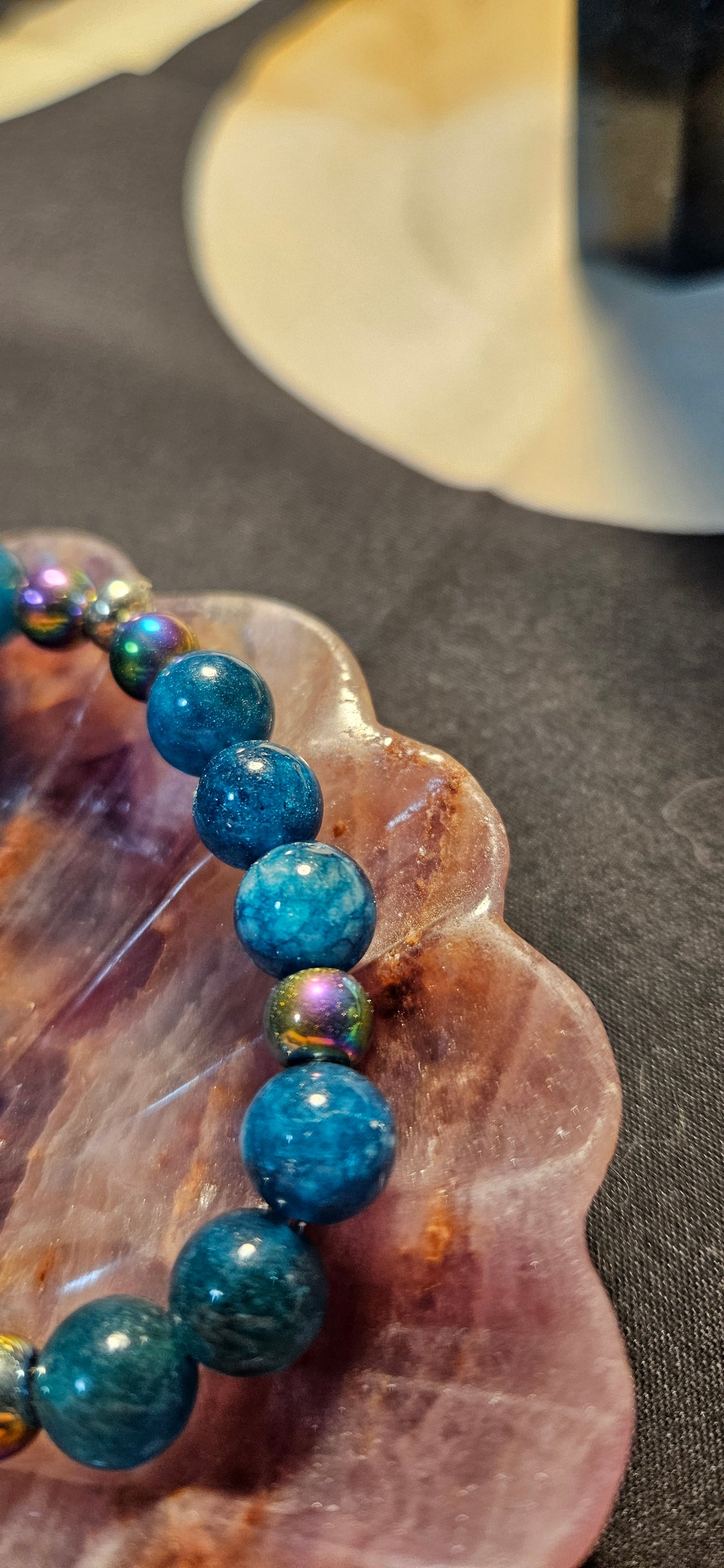Blue Apatite Bracelet