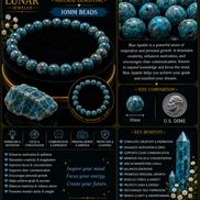 Blue Apatite Bracelet – 7.5