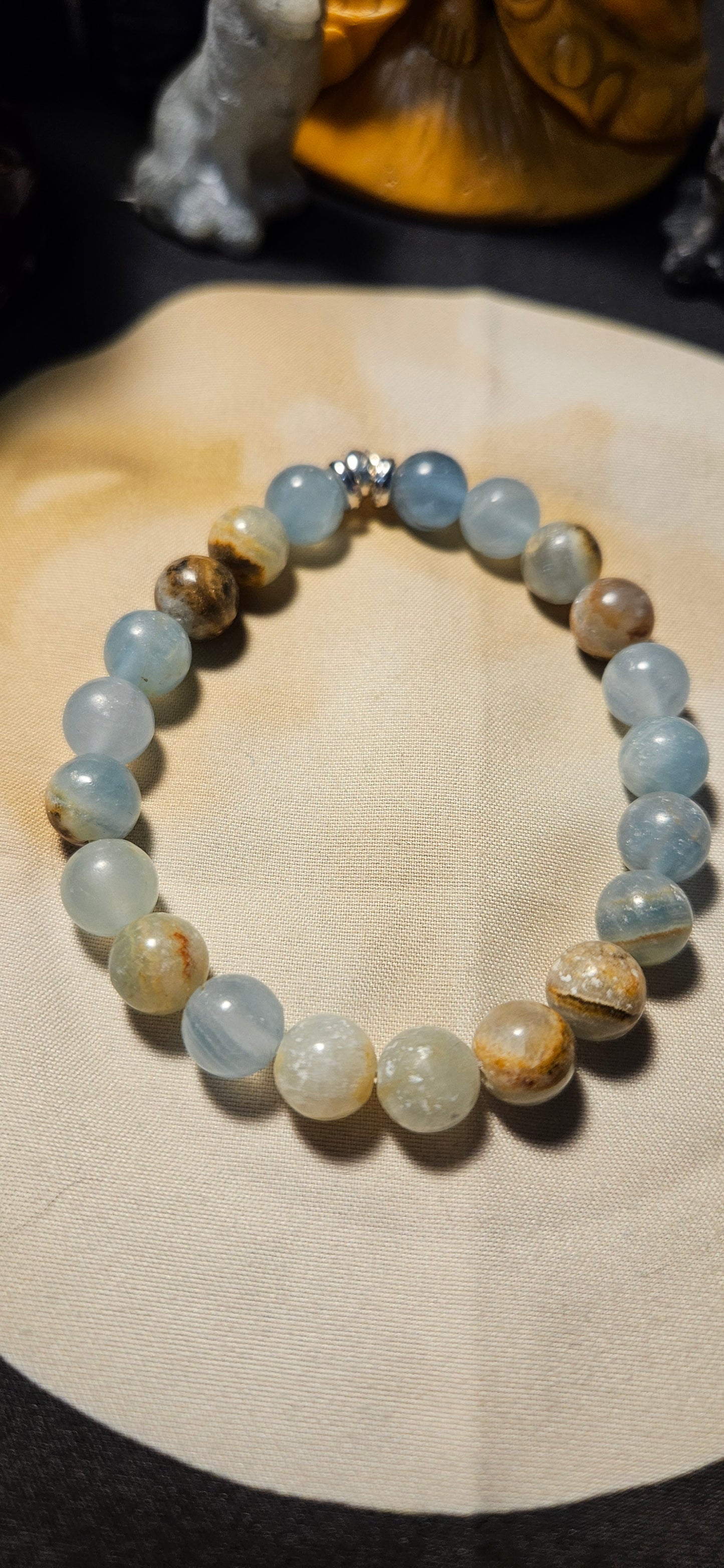 Blue Calcite Bracelet
