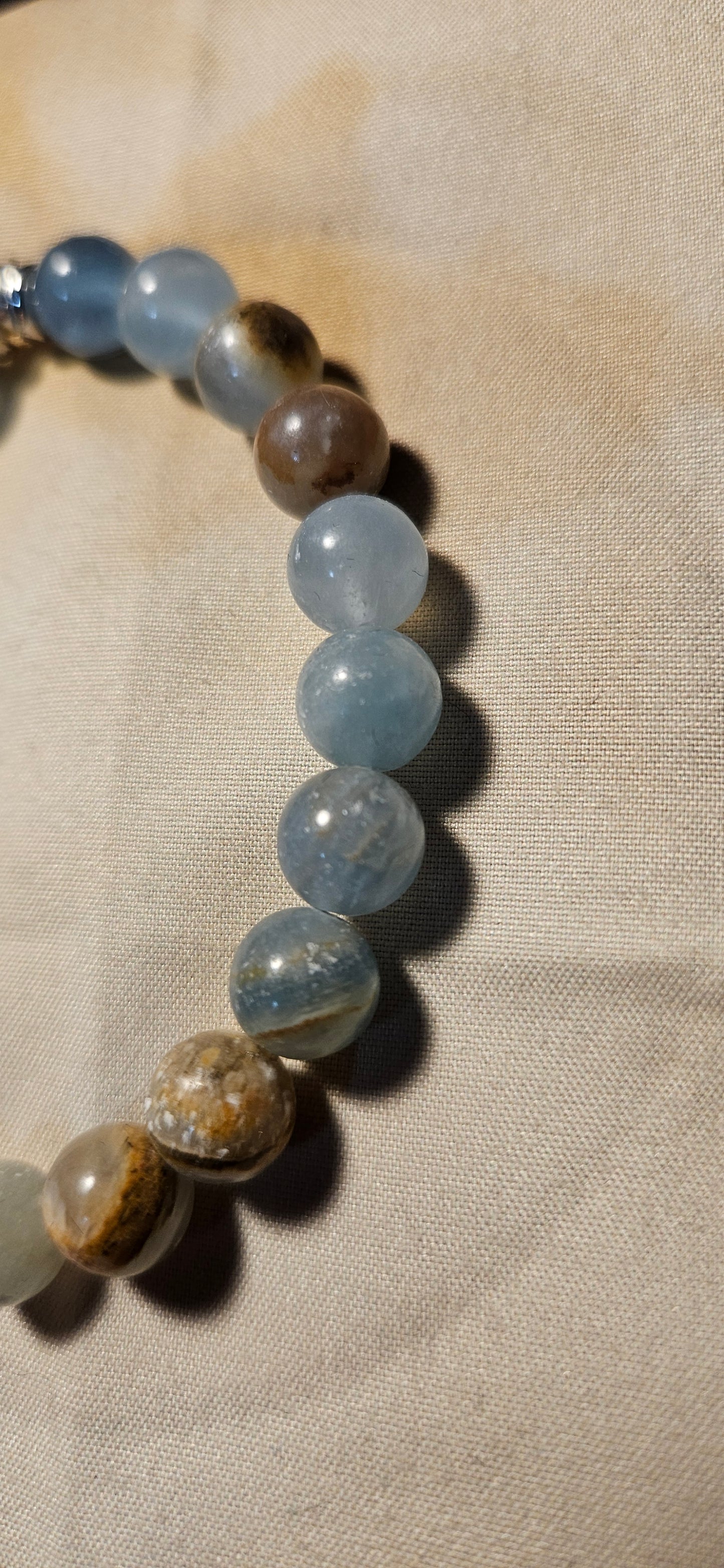 Blue Calcite Bracelet