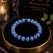 Blue Cat's Eye Bracelet – 7.5