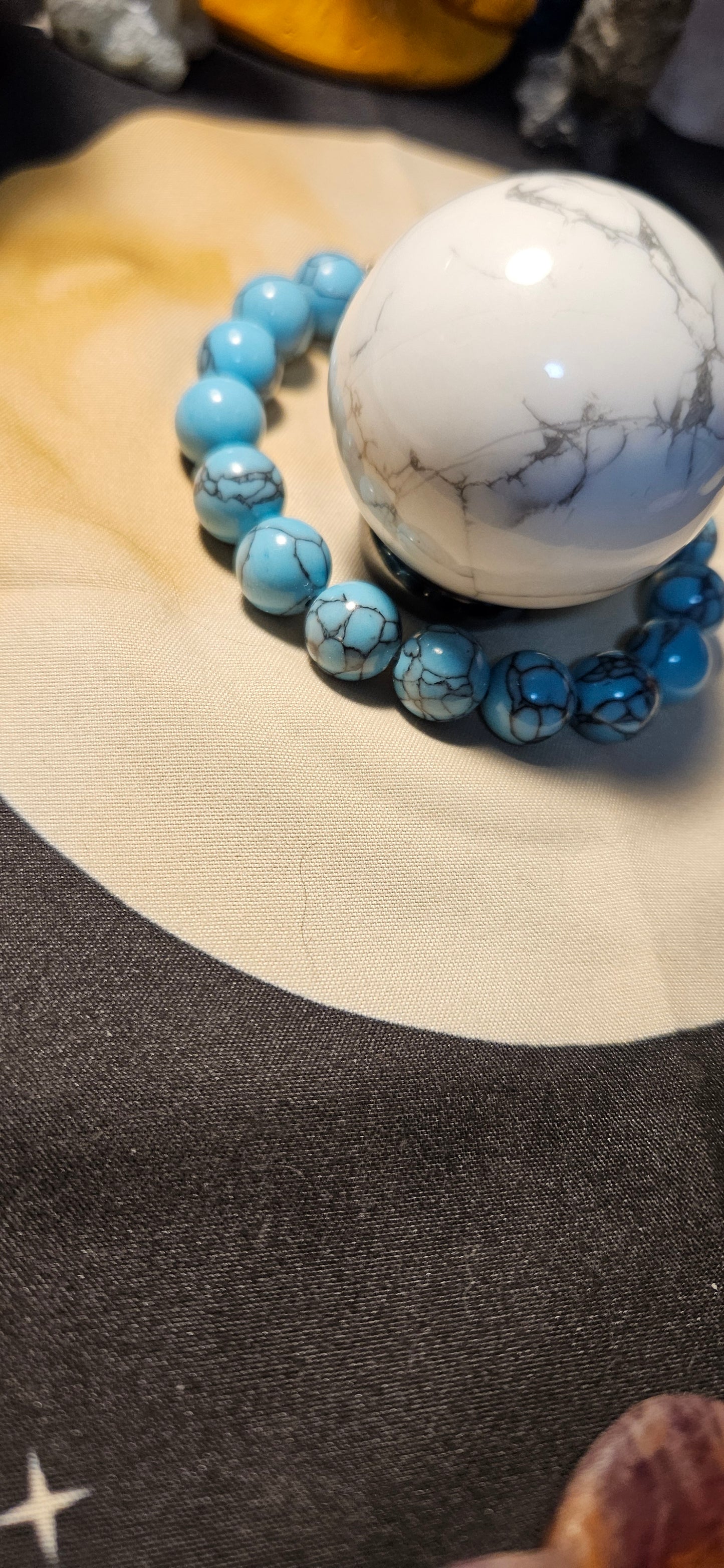 Blue Howlite Bracelet