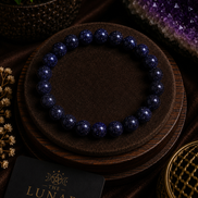 Blue Sandstone Bracelet – 7.5