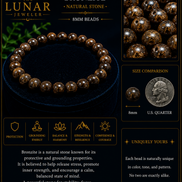 Bronzite Bracelet – 7.5