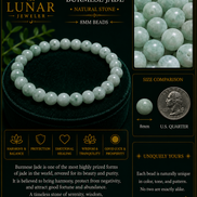 Burmese Jade Bracelet – 7.5